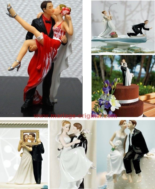 Figurines Rigolotes Pour Gateaux De Mariage